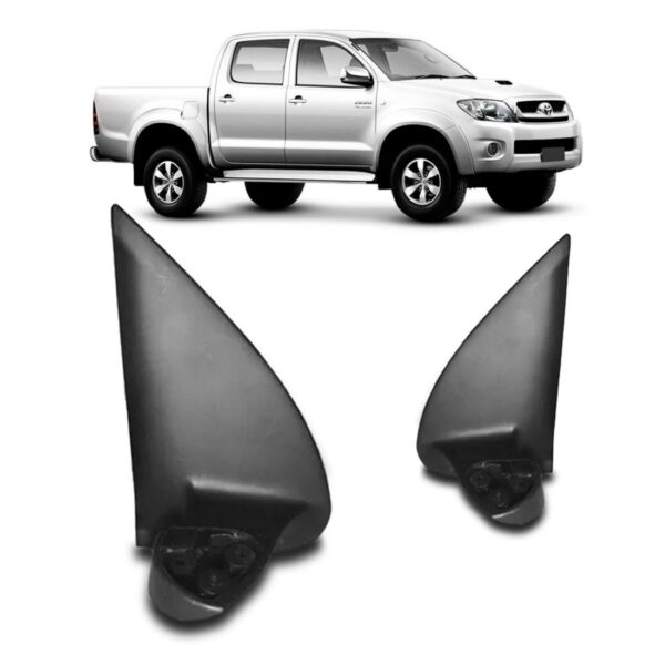 Pé De Retrovisor Hilux 2005 A 2011 Plastico. Lado Direito