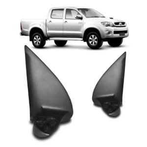 Pé De Retrovisor Hilux 2005 A 2011 Plastico. Lado Esquerdo