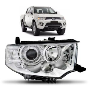 Farol Pajero Dakar E Triton 14 A 2018 Fume Eletrico 1ª Linha Esquerdo/motorista