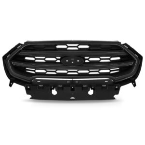 Grade Radiador Ecosport 2017 2018 2019 C/ Friso Cinza Escuro Preto
