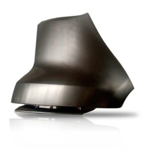 Ponteira Parachoque Traseiro Ecosport 2013 A 2019 Preto Lado Direito