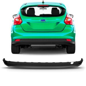 Spoiler Traseiro Ford Focus Hatch 2014 2015 Preto