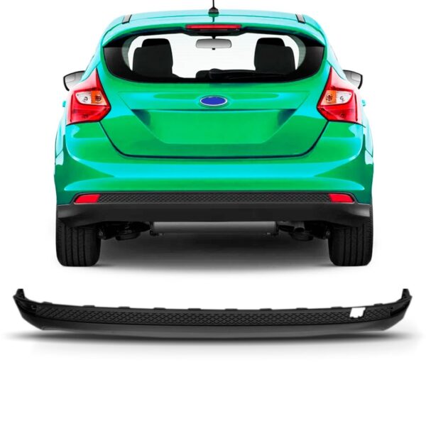 Spoiler Traseiro Ford Focus Hatch 2014 2015 Preto