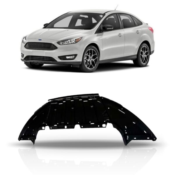 Protetor Inferior Parachoque Focus 2016 2017 2018 Dianteiro