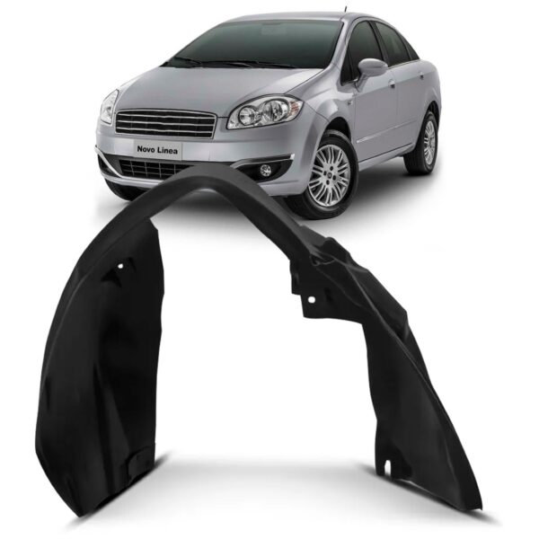 Protetor Caixa De Roda Dianteiro Linea 2009 2010 2011 2012 Lado Esquerdo