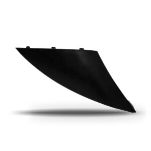 Tampa Reboque Parachoque Para Peugeot 207 2008 A 2012 Preto