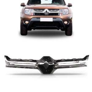 Moldura Grade Duster Oroch 2015 2016 2017 2018 Cromado