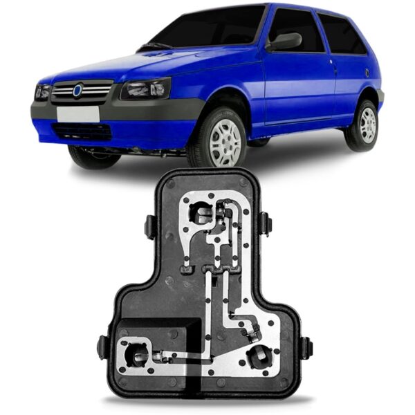 Circuito Lanterna Traseira Para Fiat Uno 2004 2005 A 2010 Lado Esquerdo