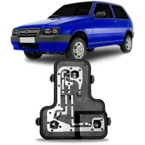 Circuito Lanterna Traseira Para Fiat Uno 2004 2005 A 2010 Lado Direito