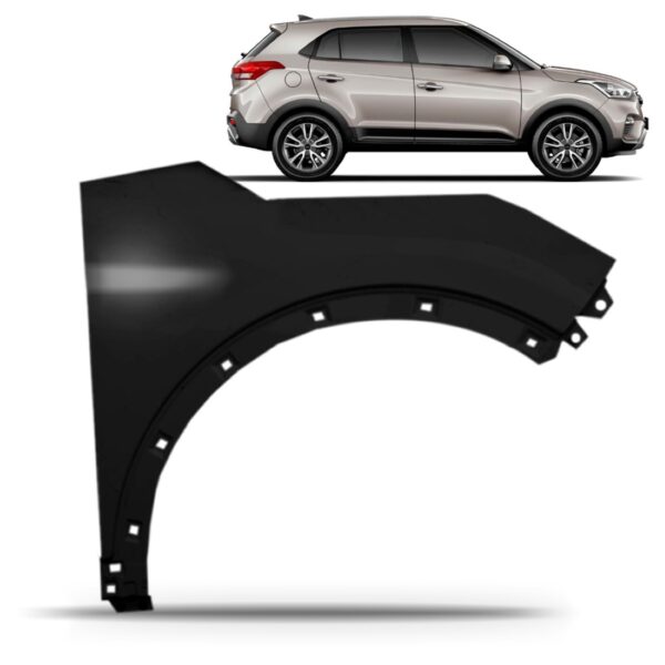 Paralama Dianteiro Para Hyundai Creta 2017 2018 2019. Lado Direito