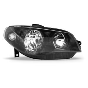 Farol Palio 2004 05 06 07 08 09 2010 Máscara Negra Aro Preto Lado Direito