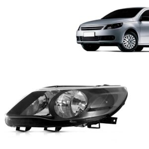 Farol Fume Escuro Foco Duplo Gol G5 2009 A 2012 1ª Linha - Esquerdo/motorista