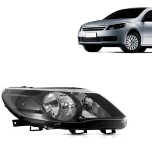 Farol Fume Escuro Foco Duplo Gol G5 2009 A 2012 1ª Linha - Direito/passageiro