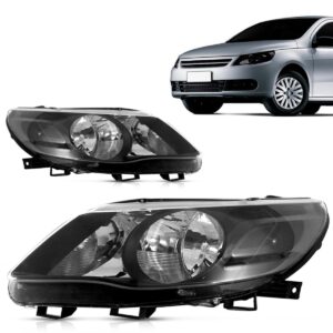 Farol Fume Escuro Foco Duplo Gol G5 2009 A 2012 1ª Linha - Direito/passageiro