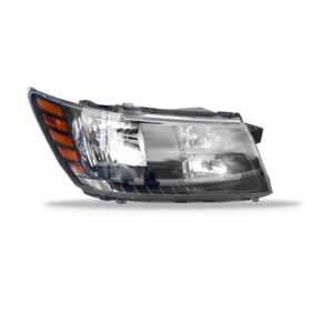 Farol Journey 09/13 Mascara Negra Sinaleira Ambar 1ª Linha - Direito/passageiro