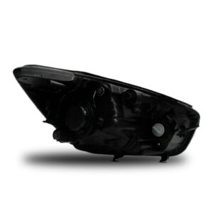 Farol Para Picanto 2012 A 2017 Manual Máscara Negra 1ª Linha - Esquerdo/motorista