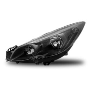 Farol Para Peugeot 308 16 A 2019 Fume Negro Manual 1ª Linha - Esquerdo/motorista