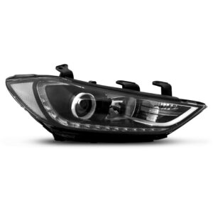 Farol Elantra 2017 A 2019 Eletrico C/motor C/projetor C/led Lado Direito