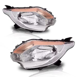 Farol L200 Triton 16 2017 Manual Cromado Com Sinaleira Âmbar Lado Esquerdo