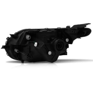 Farol L200 Triton 16 2017 Manual Cromado Com Sinaleira Âmbar Lado Esquerdo