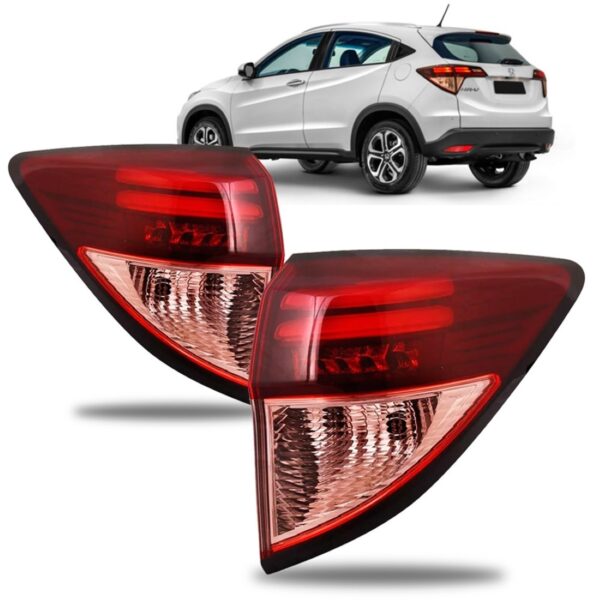 Lanterna Traseira Hrv Touring 17 A 19 Com Led Canto 1ª Linha Esquerdo