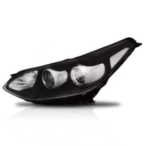 Farol Dianteiro Sportage 2017 A 2019 Manual C Projetor C Led Lado Direito