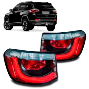 Lanterna Traseira Jeep Compass 2017 A 2018 C/ Led C/garantia Lado Direito