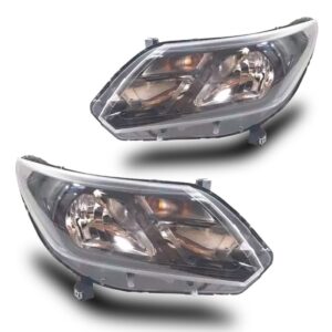 Farol S10 Trailblazer 2017/ Manual C/ Friso Preto S/ Led Lado Direito