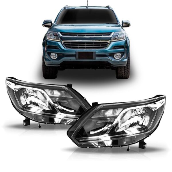 Farolete S10 Trailblazer 17 18 2019 Eletrico C/ Motor C/ Led Lado Direito