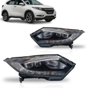 Farol Hrv Touring 2017 2018 Elétrico Com Motor Com Projetor Lado Direito