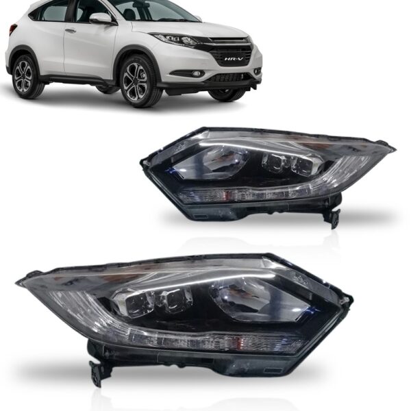 Farol Hrv Touring 2017 2018 Elétrico Com Motor Com Projetor Lado Direito