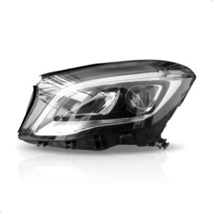 Farol Mercedes Gla 2017 2018 2019 Com Led Bixenon Sem Reator Lado Esquerdo