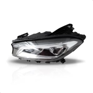 Farol Mercedes Gla 2017 2018 2019 Com Led Bixenon Sem Reator Lado Esquerdo