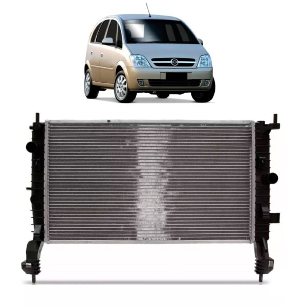 Radiador Meriva 1.4 1.8 2003 04 05 A 2012 Manual Automatico