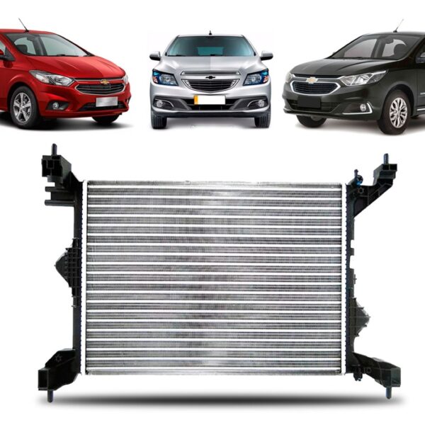 Radiador Onix Prisma Cobalt 2013 2014 2015 A 2018