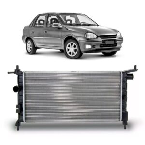 Radiador Corsa Classic 1.0/1.4/1.6 2002/2009 Sem Ar Manual