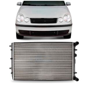Radiador Fox 2004 A 2009 Polo 2003 A 2005 1.6 Manual Sem Ar