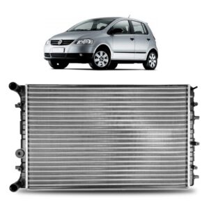 Radiador Fox 2006 2007 2008 2009 Flex Manual Com Ar