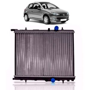 Radiador Para Peugeot 206 1998 A 2010