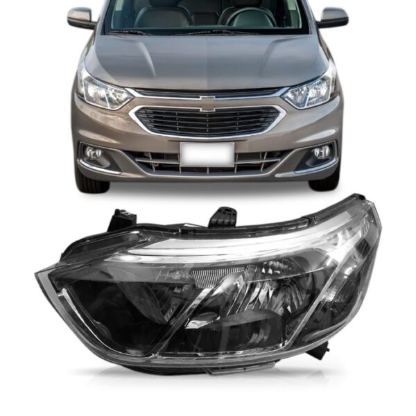 Farol Cobalt 2017 2018 2019 Manual 1ª Linha - Esquerdo/motorista