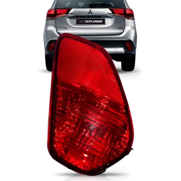 LANTERNA PARACHOQUE TRASEIRO OUTLANDER 2016 A 2018 INTEIRA VERMELHA LD