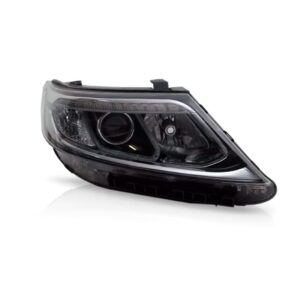 Farol Sorento 2014 2015 Eletrico Com Motor Com Led 1ª Linha - Esquerdo/motorista