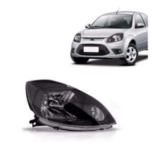 Farol Ka 2008 09 2010 11 2012 Manual Mascara Negra 1ª Linha Direito/passageiro