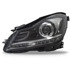 Farol C200 2012 13 2014 Elétrico Com Led Sem Xênon 1ª Linha Esquerdo/motorista