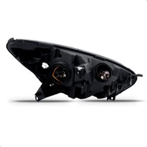 Farol Renault Captur 2017 2018 2019 Eletrico Com Friso Preto Lado Esquerdo