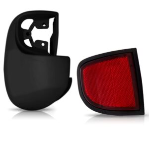 Polaina Traseira Para L200 Triton 2008 A 2014 Com Refletor Lado Esquerdo