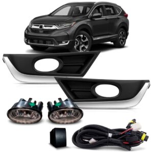 Kit Farol Milha Auxiliar Crv 2018 A 2019
