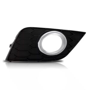 Grade Parachoque Sentra 2017 2018 Com Furo Aro Cromado Lado Direito