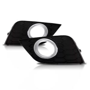 Grade Parachoque Sentra 2017 2018 Com Furo Aro Cromado Lado Direito