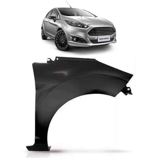 Paralama Dianteiro New Fiesta 2013 A 2016 Hatch/sedan Lado Direito